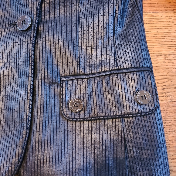 Walter Black Vegan Leather Jacket/ Blazer, S2z 0 (Hot!!!) - Picture 9 of 16
